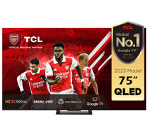 TCL 75 inches 4K UHD Smart QLED Gaming TV, 75C745