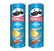 Pringles Salt & Vinegar Chips 2 x 165 g