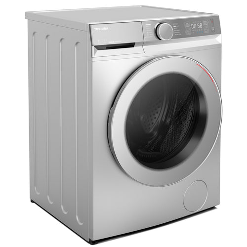 Toshiba Front Load Washer and Dryer, 12/8 kg, 1400 RPM, TWD-BM130GF4B(WS)