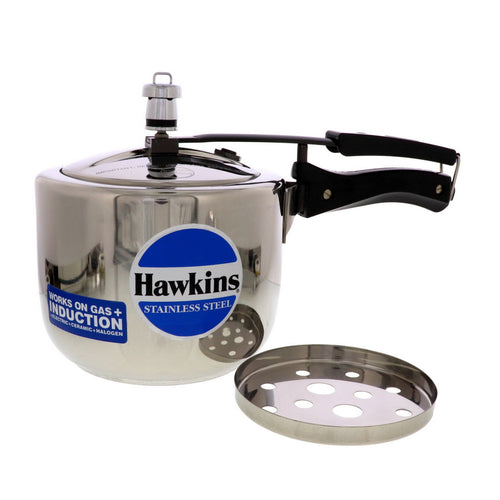 Hawkins Stainless Steel Pressure Cooker B60 3Ltr