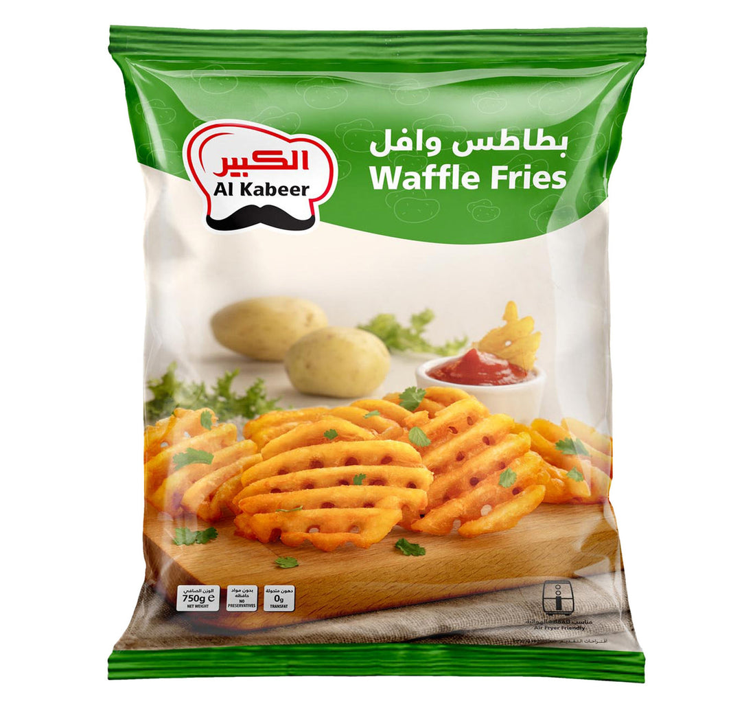 Al Kabeer Waffle Fries 750 g
