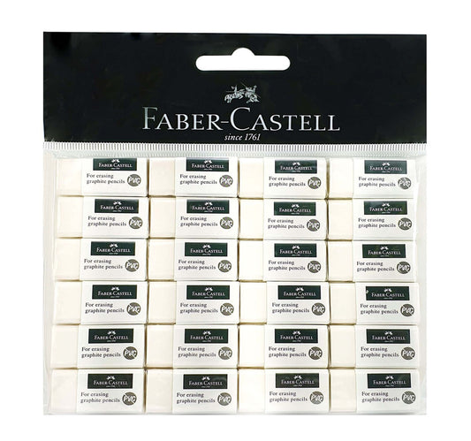 Faber-Castell Eraser Small 24 Piece FCM70864824