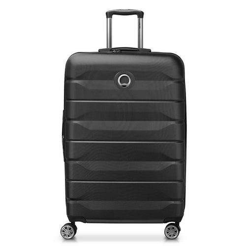 Delsey Air Armour 4 Wheels Hard Trolley, 55 cm, Black