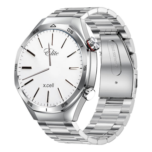 X.Cell Smart Watch Elite-7 Silver Steel