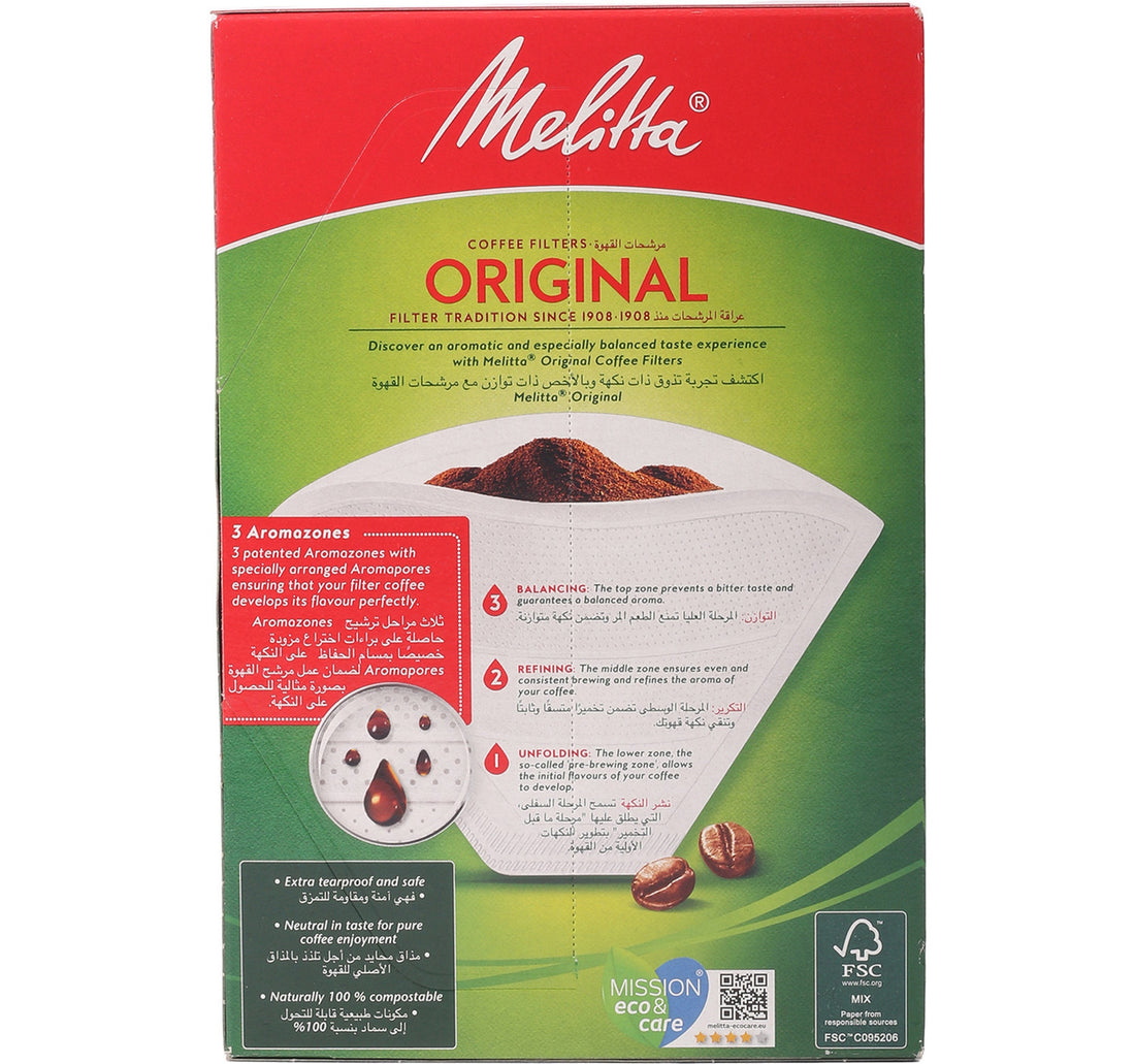 Melitta Original Coffee Filters 1x4 40pcs
