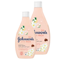Johnson's Vita-Rich Pampering Body Wash with Jojoba oil & Vitamin E 400 ml + 250 ml