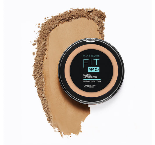 Maybelline Fit Me Matte + Poreless Powder Natural Beige 220 1 pc