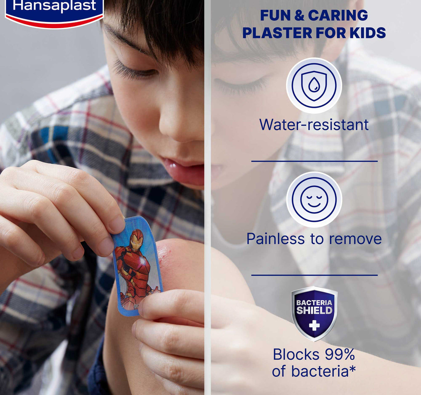 Hansaplast Marvel Wound Plasters Kids Plasters Water-resistant 20 pcs