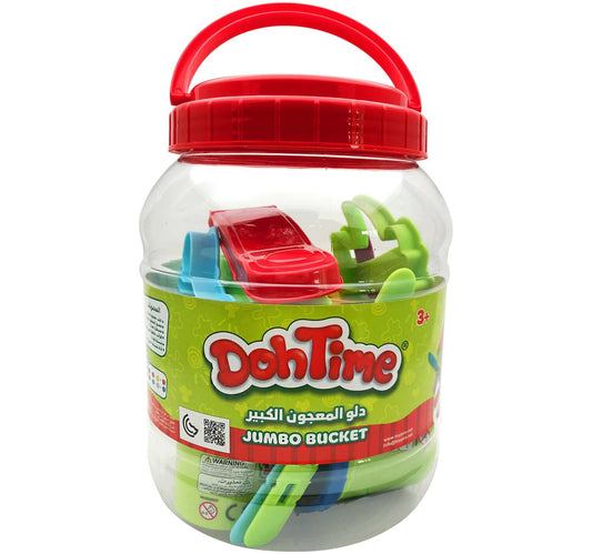 Doh Time Play Dough Jumbo Bucket, Multicolor, 3247