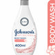 غسول الجسم جونسون المضاد للبكتيريا بزهر اللوز 400 مل