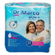 حفاضات دكتور ماركو للكبار، مقاس متوسط، 85-125 سم، 15 قطعة