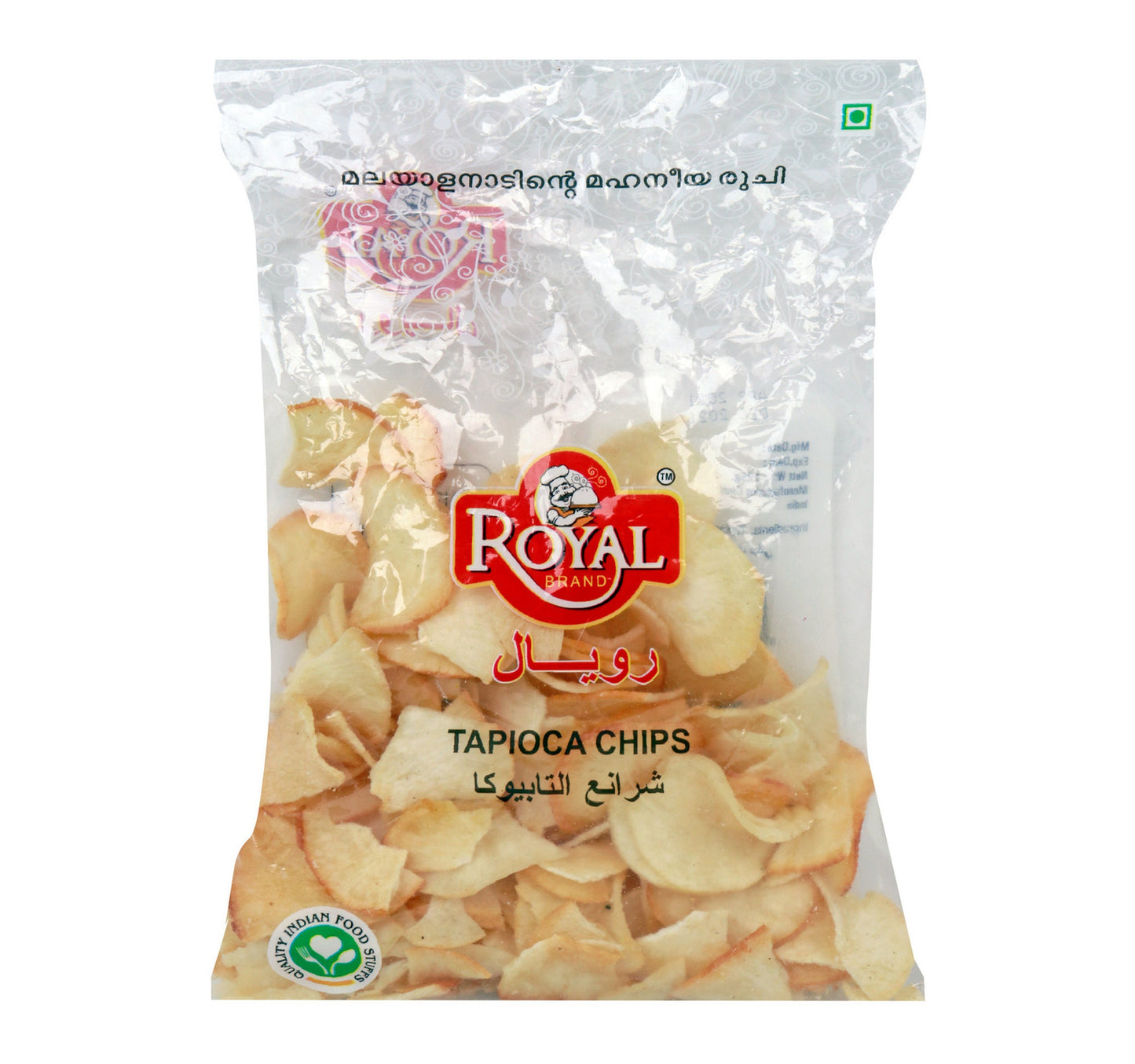 رقائق التابيوكا الملكية سادة 125 جرام