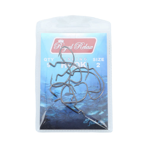 Royal Relax Fishing Hooks 58A Size2 9pcs