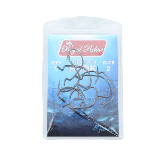 Royal Relax Fishing Hooks 58A Size2 9pcs