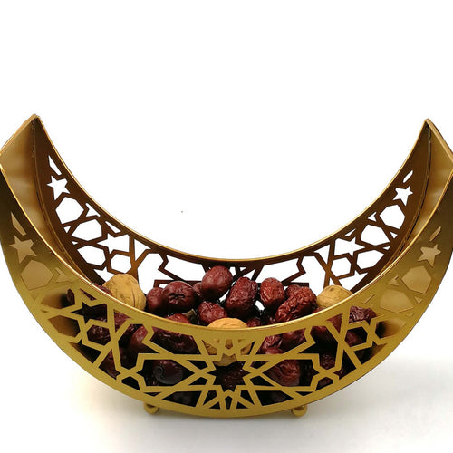 Party Fusion Moon Shaped Ramadan Food Tray, Assorted, RM00382
