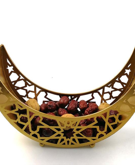 صينية طعام رمضانية على شكل قمر من بارتي فيوجن، متنوعة، RM00382