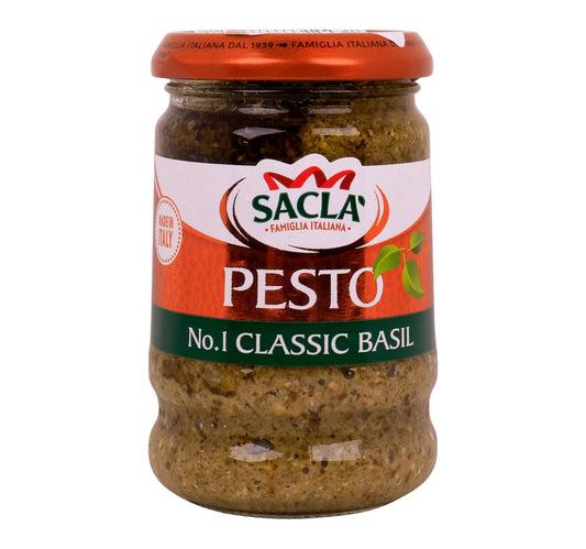 Sacla Classic Basil Pesto 190 g
