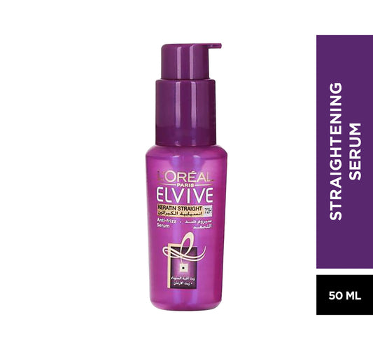 L'Oreal Elvive Anti Frizz Keratin Straight Serum 50 ml