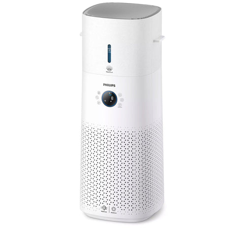 Philips Series 3000 2-in-1 Air Purifier & Humidifier, 4 L, White, AC3737/10