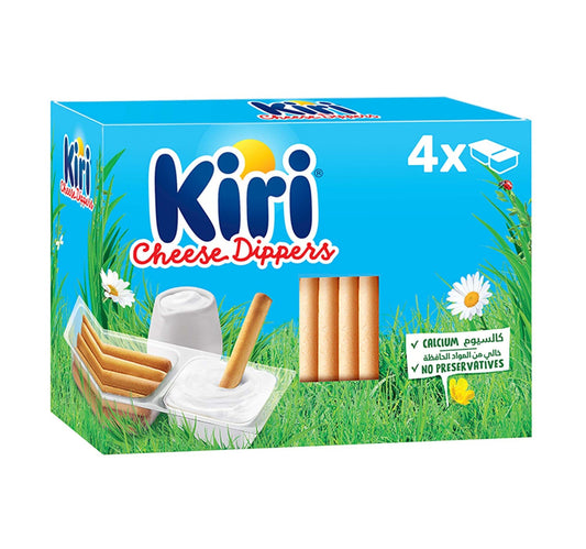 Kiri Dip & Crunch Cream Cheese and Breadstick Snack 4 Pieces 140 g