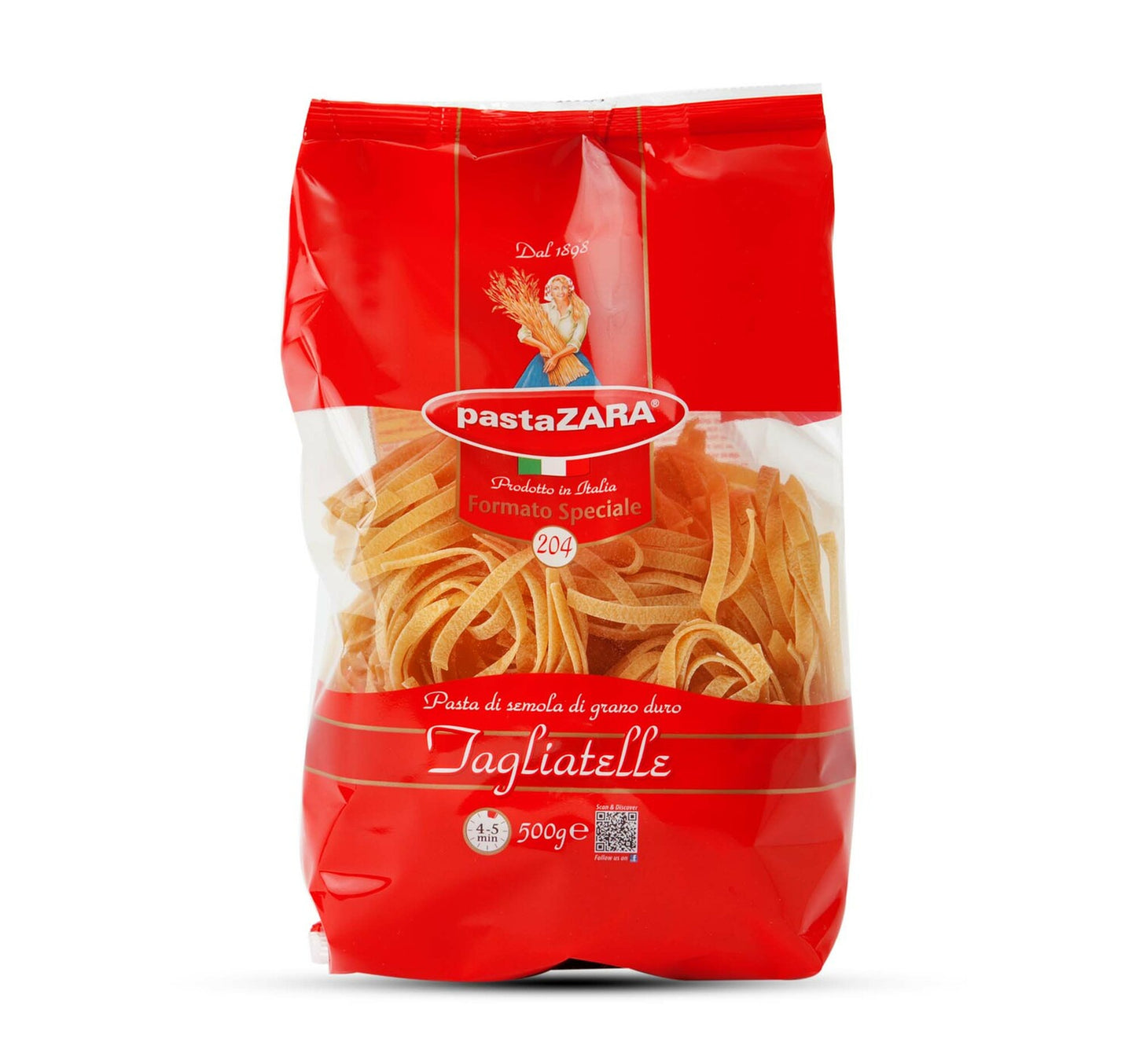 Pasta Zara Tagliatelle Macaroni No. 204 500 g