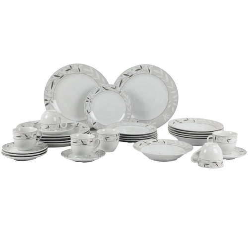 Home Ceramic Dinner Set, 30 pcs, BEILIU2403