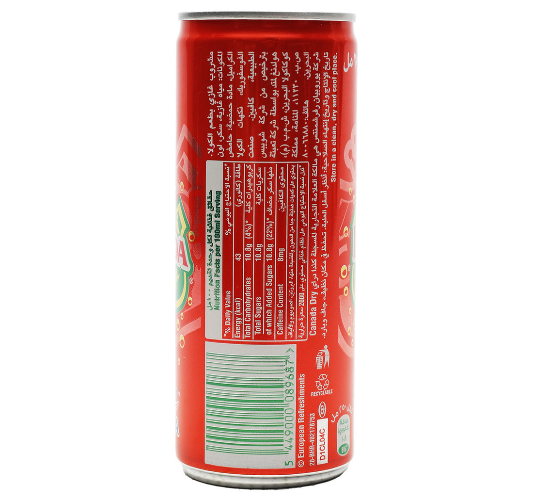 Canada Dry Sport Cola 250 ml