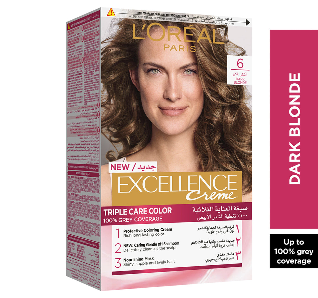 L'Oreal Paris Excellence Creme Color 6 Dark Blond 1 pkt
