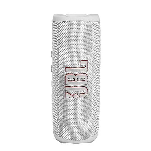 مكبر صوت JBL FLIP 6 المحمول المقاوم للماء باللون الأبيض