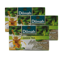 Dilmah Moroccan Mint Green Tea Value Pack 3 x 20 Teabags