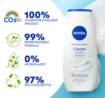 Nivea Creme Soft Shower Gel Nourishing Body Wash 250 ml