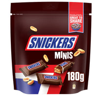 سنيكرز مينيز شوكولاتة 10 قطع 180 جم