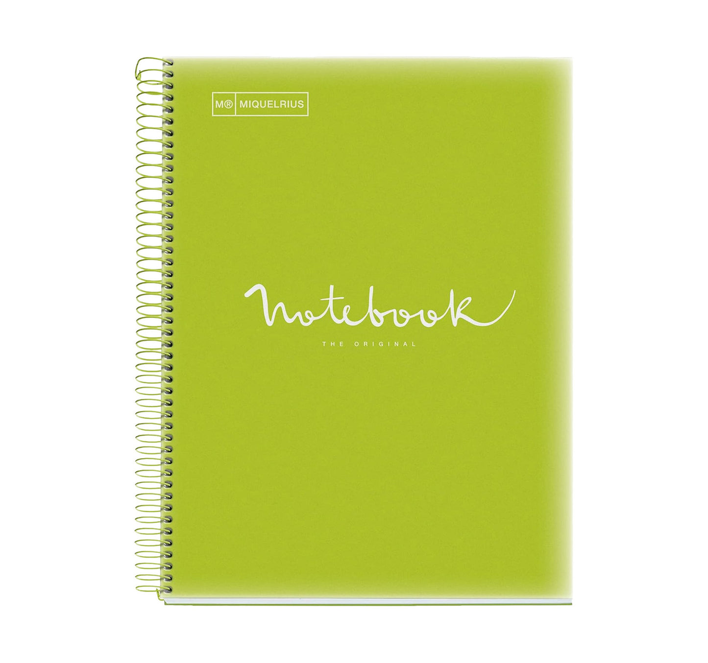 Miquelrius Notebook Spiral 5 Subject A4 120 Sheets 48566-55 Assorted
