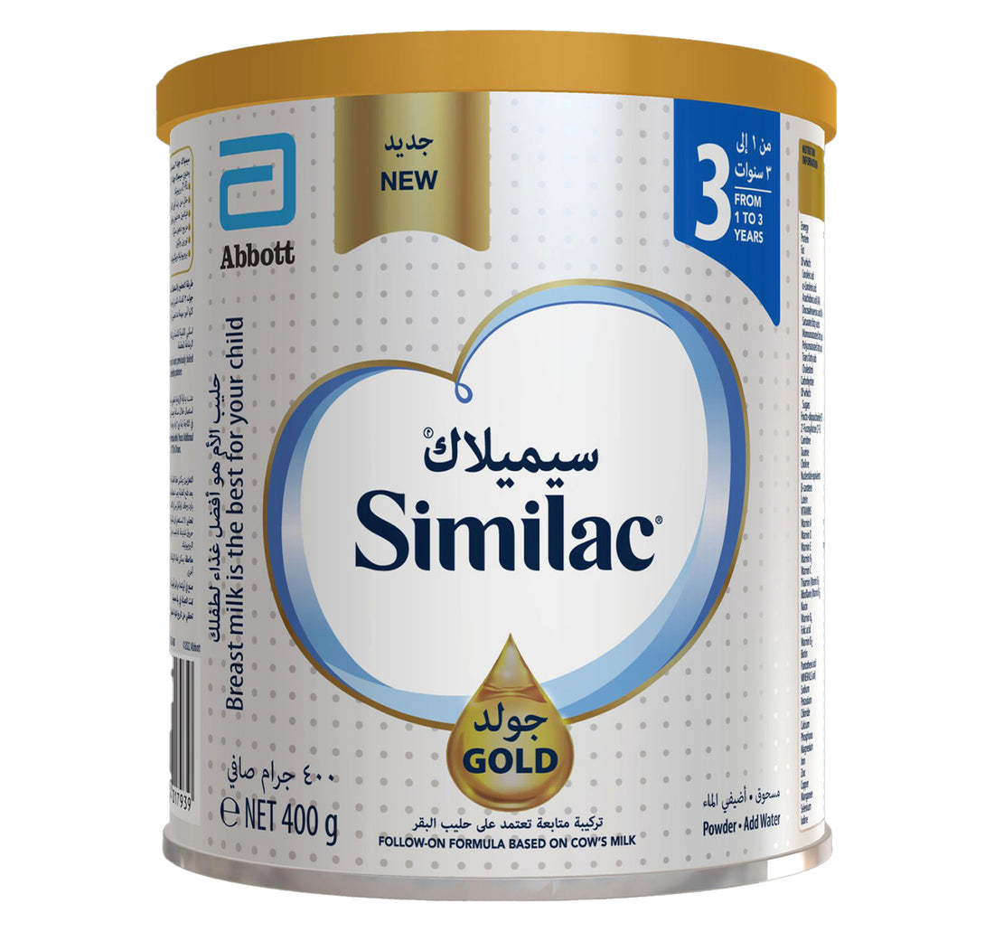 Similac Gold Follow On Formula Stage 3 From 1 To 3 Years 400 g