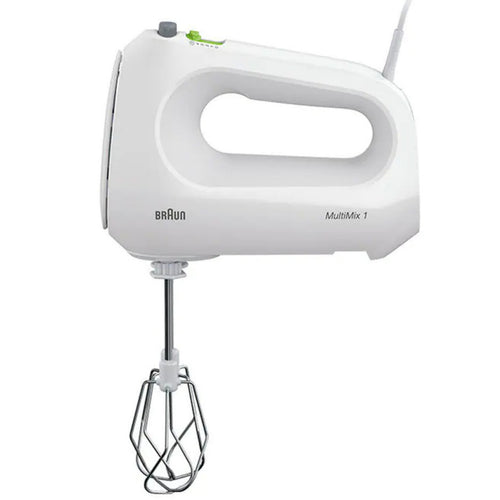 Braun Hand Mixer with Bowl, 400W, White, HM1070WH