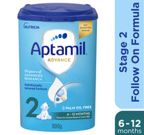 تركيبة متابعة أبتاميل أدفانس المرحلة الثانية من عمر 6 إلى 12 شهرًا، 800 جرام