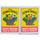 The Flower Basket Match Box Small 10pcs