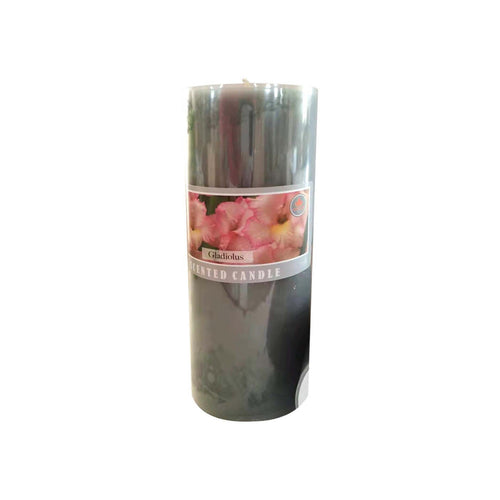 Maple Leaf Scented Pillar Candle ZL7520 640gm 20cm Gladiolus