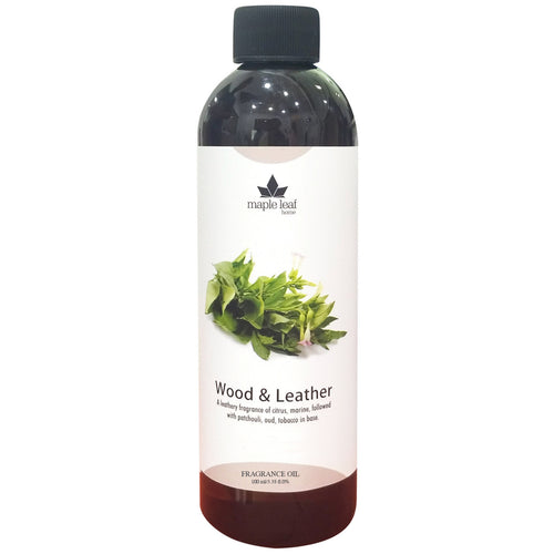 Maple Leaf Wood & Leather Fragrance Oil 100ml