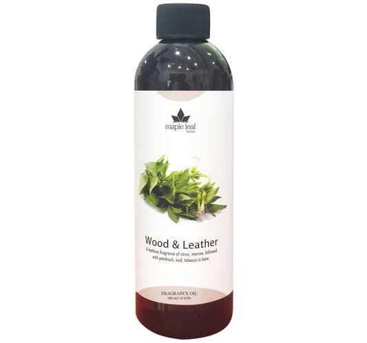 Maple Leaf Wood & Leather Fragrance Oil 100ml