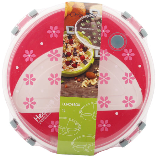 Win Plus Lunch Box Stainless Steel 8519 1 Litre Assorted