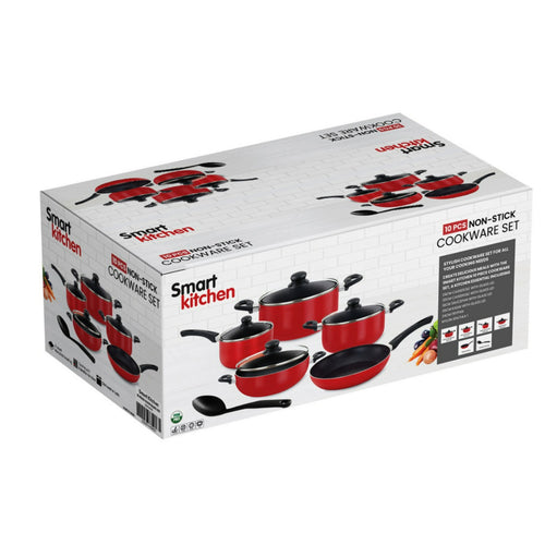 Smart Kitchen Non Stick Cookware Set, 10 Pcs, INDSPO10