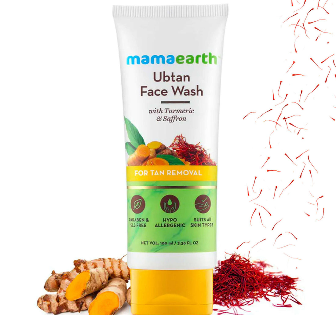 Mamaearth Ubtan Face Wash for Tan Removal 100 ml