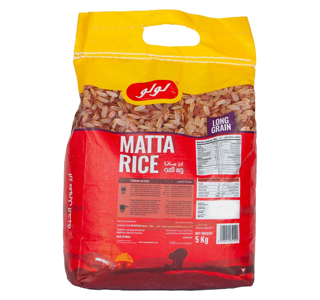 LuLu Matta Rice Long Grain 5 kg