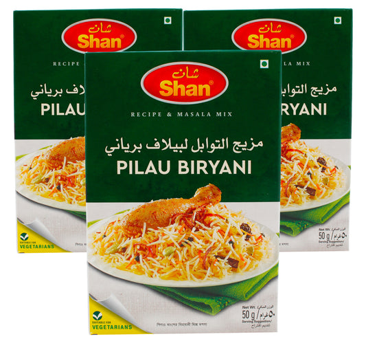 شان بيلاو برياني ماسالا 50 جم 2+1