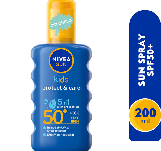 نيفيا صن كيدز واقي شمس بخاخ حماية وعناية SPF 50+ 200 مل