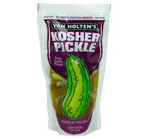 مخلل كوشير بنكهة الثوم الحارة من فان هولتن، 250 جم