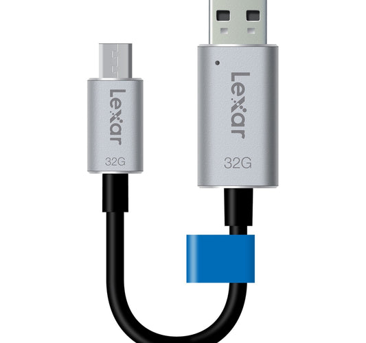 Lexar Jump Drive Micro USB Flash Drive, 32 GB, C20M-32 GBBEU