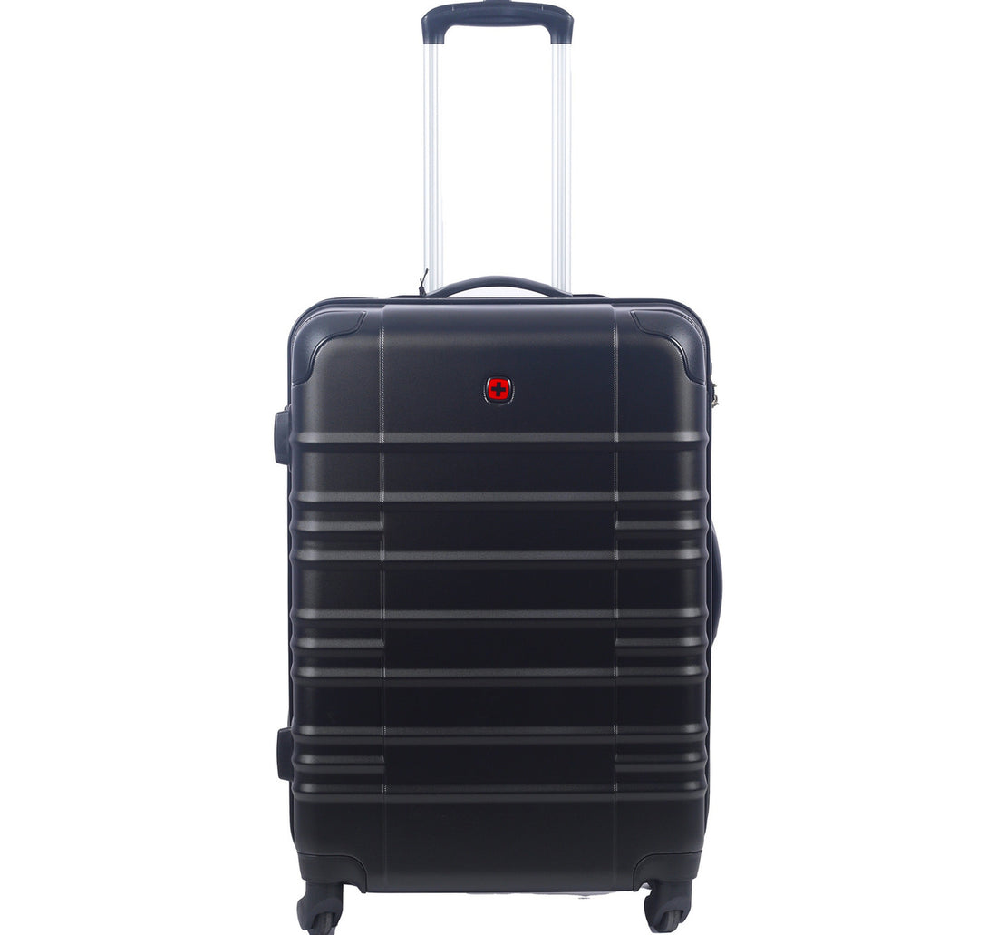 Wenger 4 Wheel Hard Trolley 653149 75cm Black