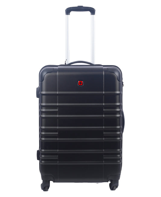 Wenger 4 Wheel Hard Trolley 653149 75cm Black